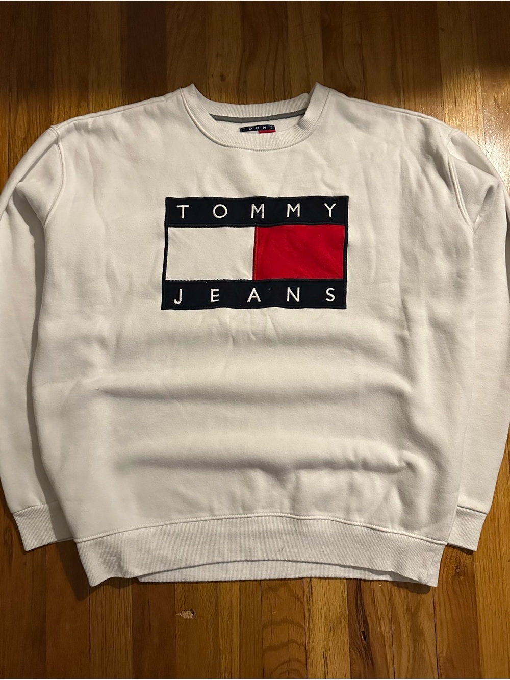Vintage 1990s Tommy Hilfiger Jeans Crewneck Sweatshirt sizes XL